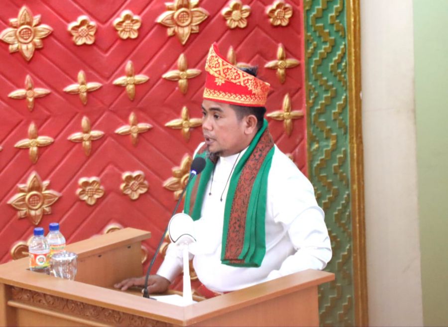 DPRD Gelar Rapat Paripurna Istimewa Memperingati HUT Kabupaten Pelalawan Ke-22 Tahun 2021